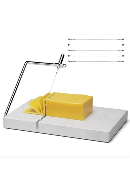 Mutfak Aleti Için 5 Yedek Kesme Teli Mermer Tahtası Peynir Kesici Peynir Kesici Peynir Kesici (Yurt Dışından)
