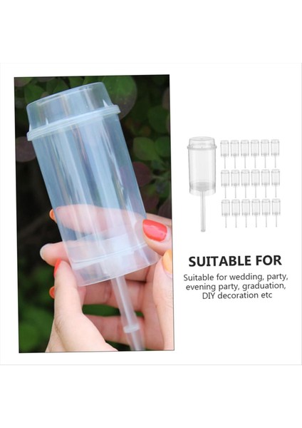 40PCS Gıda Itici Yuvarlak Şekilli Itme-Pop Kek Pastalı Kek Püskürtme Pops Kaplar Kekpop Yuvarlak Plastik Kap (Yurt Dışından) indirimleri