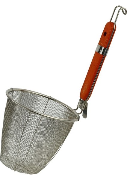 3x Ahşap Tutamak Paslanmaz Çelik Mutfak Eşyaları Köfte Erişte Örtü Süzgeç 5 3 Inç x 4 9 Inç (Yurt Dışından) fiyatları