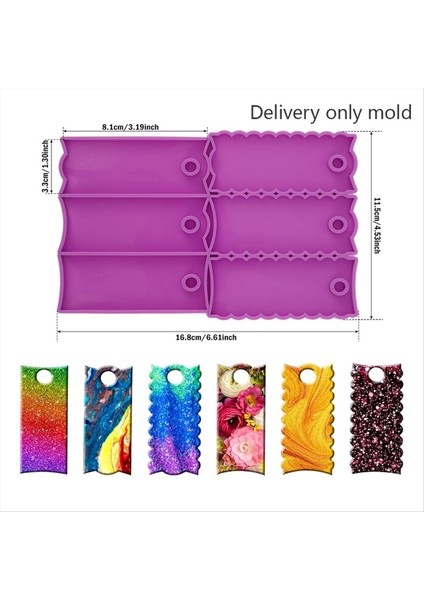 2pcs Adı Plaka Reçine Kalıbı 40 Oz Bardak Isim Etiketi Silikon Kalıbı Reçine Kalıp Kupası Isim Plakası Kalıbı Epoksi Reçine Için (Yurt Dışından) indirimleri