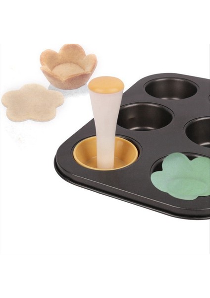 Tart Kabukları Kalıp Pasta Kurcalama Mini Tart Kurcalama Yuvarlak Tartlet/tart Kabuk Üreticisi Pişirme Aracı (Yurt Dışından) fiyatları