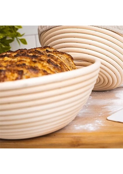 22X8 5cm Prova Sepeti Ekmek Prova Sepeti Keten Astar Bez Maya Ekmek Pişirme Malzemeleri (Yurt Dışından) fırsatları