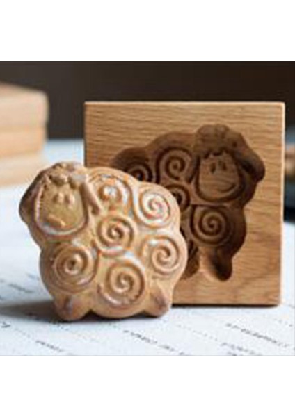 Ahşap Kurabiye Kalıbı Kabartmalı Kalıp 3D Oymalı Ahşap Hayvan Kurabiye Kalıp Midilli (Yurt Dışından) indirimleri