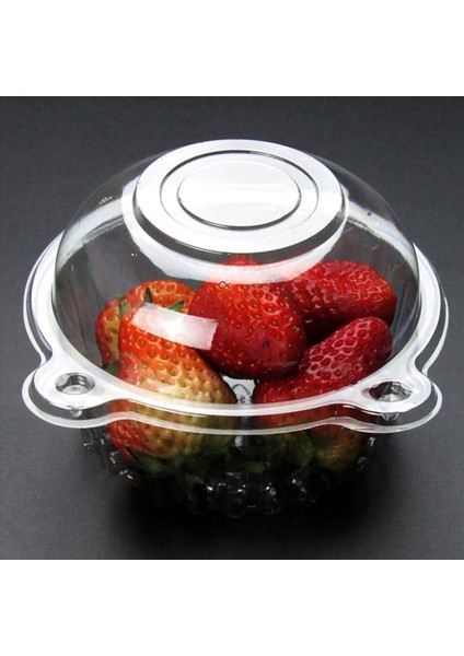 200 Adet Şeffaf Plastik Tek Kek Kek Kutusu Çörek Kubbesi Tutucu Kutu (Yurt Dışından) fırsatları