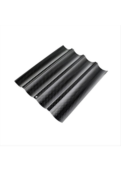 Stıck Farred Fransızlı Ekmek Pişirme Tavası Karbon Çelik Fransız Tavan Ekmek 4 Dalga Somun (Yurt Dışından)