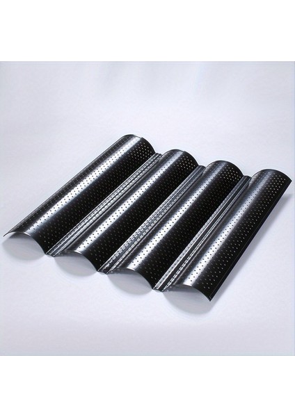 Stıck Farred Fransızlı Ekmek Pişirme Tavası Karbon Çelik Fransız Tavan Ekmek 4 Dalga Somun (Yurt Dışından) modelleri