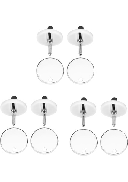 6pcs Yeni Setler Tuvalet Koltuk Vidaları Üst Düzeltme Menteşe Paketi Onarım Aracı Değiştirme (Yurt Dışından)