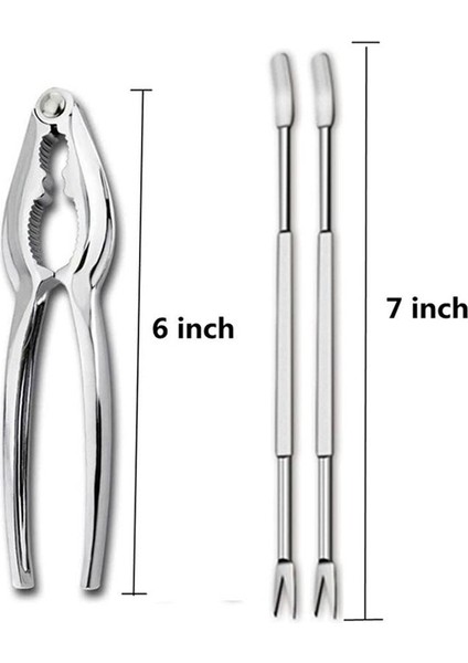 Deniz Ürünleri Kraker Araçları Fındıkkıranlar Seti Yengeç Fındık Açıcı Kabuklu Deniz Ürünleri Istakoz Bacak Shopler Mutfak Kitleri 36 Paket (Yurt Dışından) fırsatları