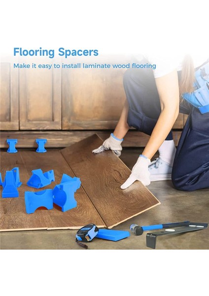 40PCS Döşeme Aralayıcıları 2&#39 Den 2 Laminat Döşeme Aralayıcıları 1/2 Inç ve 1/4inch Boşluklar (Yurt Dışından) indirimleri