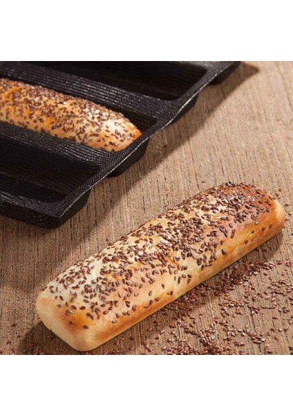 4pcs Silikon Delikli Fırınlama Formları Sandviç Kalıp Fransız Baget Ekmek Tava Gıda Mat 5 Somun Yapışmaz Pişirme Astarları (Yurt Dışından) indirimleri