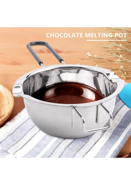 2 Paket Paslanmaz Çelik Çift Kazan Çikolata Tereyağı Peynir Karamel ve Şekerleme Çelik Eritme Tenceresi Için Isıya Dayanıklı Sap 2 Su Bardağı Evrensel Ped (Yurt Dışından) fiyatları