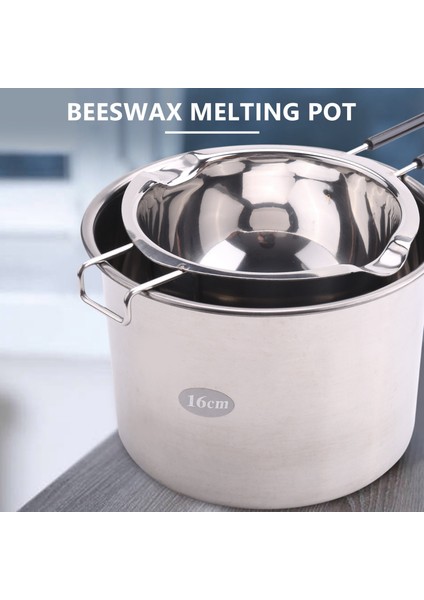 2 Paket Paslanmaz Çelik Çift Kazan Çikolata Tereyağı Peynir Karamel ve Şekerleme Çelik Eritme Tenceresi Için Isıya Dayanıklı Sap 2 Su Bardağı Evrensel Ped (Yurt Dışından) modelleri