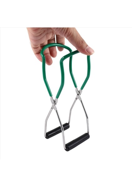 Canning Kit Kavanoz Kaldırıcı Geniş Ağız Konserve Kavanozlar Için Canning Huni Kapağı Değnek Anti-Scald Mutfak Araçları (3pcs Yeşil) (Yurt Dışından)