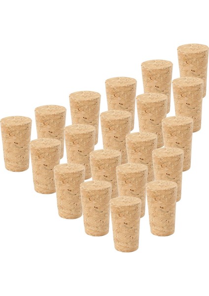 200PCS Doğal Ahşap Eşyalar Şarap Durdurucu Ahşap Şişe Tıpa Konisi Tip Şarap Şişesi Eşyaları Fiş (Yurt Dışından) fiyatları