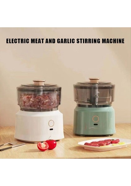 350ML Elektrikli Sarımsak Masher Kırıcı USB Şarj Basınç Bitkisel Kesici Çıkarılabilir Otomatik Mini Mutfak A (Yurt Dışından) modelleri