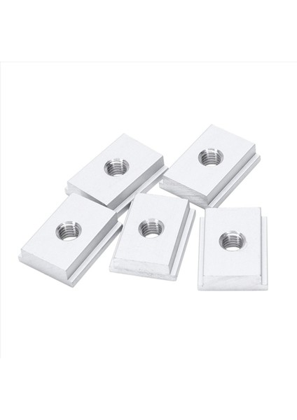 5pcs M8 T-Track Kaydırıcı Sürgülü Somun Alüminyum Alaşım T Yuva Somunu Ahşap Işleme Aracı Jigler Vidalı Yuva Bağlantı Elemanı (Yurt Dışından)