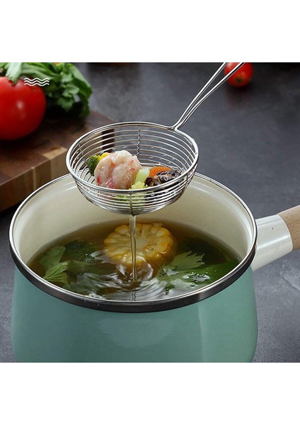 6 Parçalı Yuvarlak Sıcak Pot Sayacı Tutucu Çelik Asya Shabu-Shabu-Sabu Örümcek Sıyırma Kaşık Seti Örgü Kaşık Seti (Yurt Dışından) fırsatları