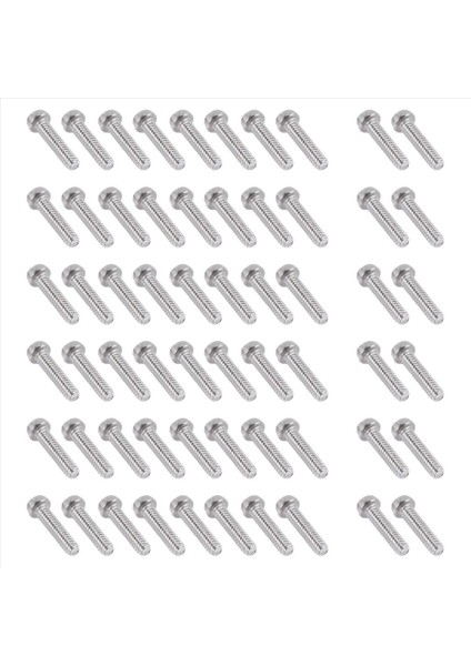 M2 x 8mm 304 Paslanmaz Çelik Phillips Pan Kafa Vidaları Cıvata 60 Pcs (Yurt Dışından) fiyatları