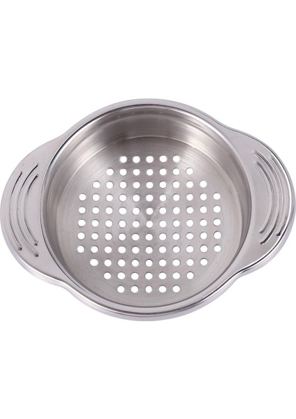 2x Paslanmaz Çelik Gıda Süzülebilir Elek Tuna Pres Kapak Yağı Çıkıştırıcı Eşsiz Karşı Karşı Bulaşık Yıkayıcı Güvenli Tasarım (Yurt Dışından) modelleri