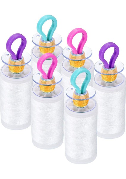Bobbin Buddies - Tread Clips - Bobbin Ipliklerinizi Iplik Makaralarınızla Eşleştirerek Bobbins ve Koruyucu (100 Adet) (Yurt Dışından) fırsatları