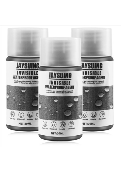Jaysuing 3pcs Sızdırmazlık Makinesi Kaplama Sıvı Su Geçirmez Güçlü Yapışma Sızıntı Su Sızıntı Onarım Sızdırmaz (Yurt Dışından)