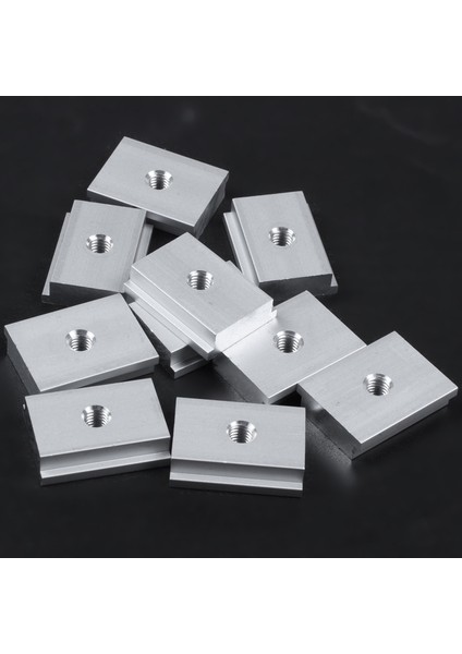 M6 T-Track Sürgülü Kayma Somun Alüminyum Alaşım T Yuva Somunu Ahşap Işleme Aracı Için Somun Vidalı Yuva Düzeltme 20 Pcs (Yurt Dışından) fiyatları