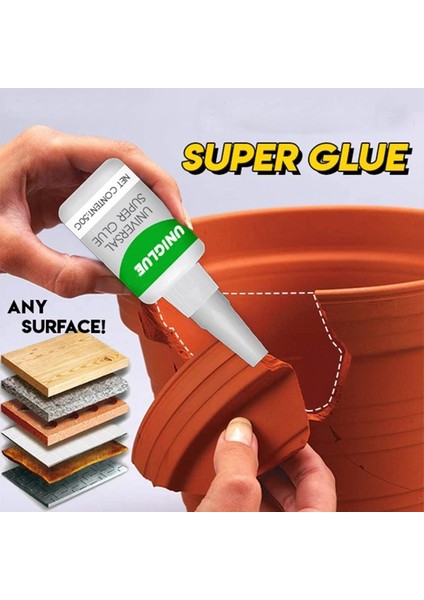2x Uniglue Evrensel Süper Tutkal Reçine Seramik Metal Cam Için Güçlü Plastik Tutkal (Yurt Dışından) modelleri