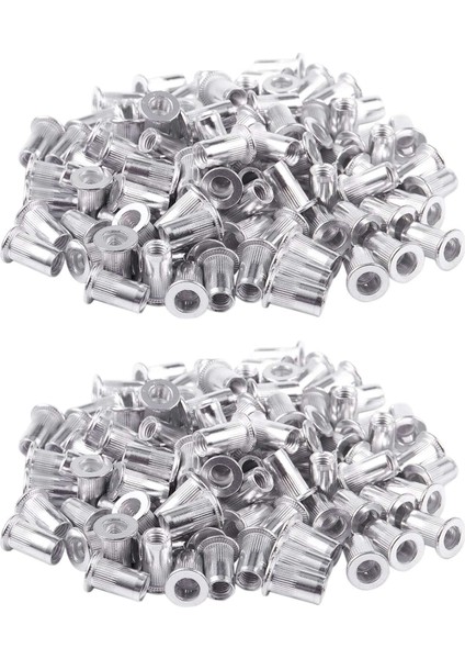 M5 Alüminyum Dişli Rivnuts Düz Kafa Perçin Fındık Fındık 200PCS (Yurt Dışından)