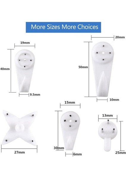 120PCS Görünmez Tırnak Vidaları Duvar Kancaları Resim Askıları Isisiz Fotoğraf Hook Resim Resim Çerçevesi Askı (Yurt Dışından) fiyatları