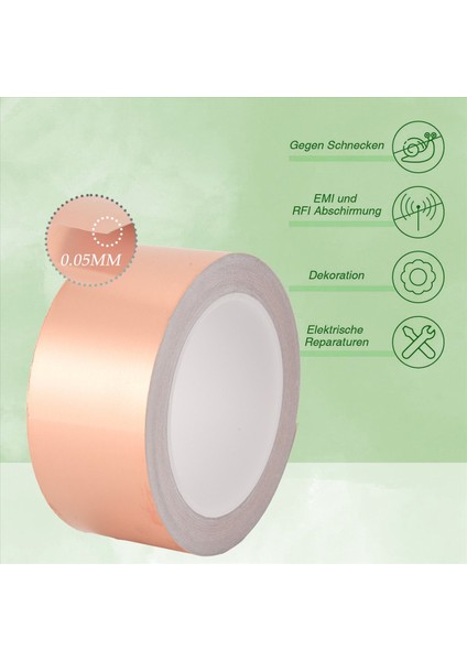 Salyangoz Koruması Bakır Bant Bahçeler Için Salyangozlar Yükseltilmiş Yatak Bitkileri Bakır Bant Bakır Folyo Salyangoz Kovucu A (Yurt Dışından) fiyatları