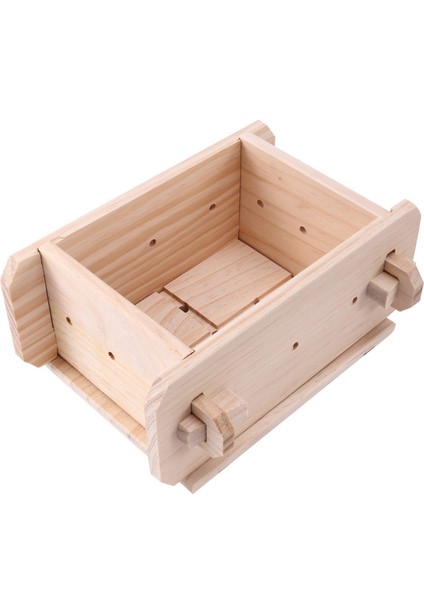 2x Tofu Kalıp Aracı Çıkarılabilir Ahşap Pres Kutusu Ev Mutfak Tofu Maker Basın Kalıp Kiti Dıy Tofu Kalıp Pişirme El Yapımı (Yurt Dışından) modelleri