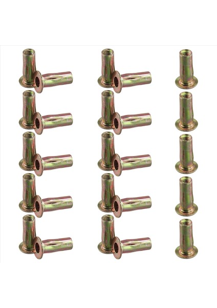 Çok Grip Perçin Nut M8 Önceden Bulmuş Shank Karbon Çelik Renk-P-P-P-Pled Düz Kapalı Dipli Iplanır Somut 25 Pcs (Yurt Dışından) fiyatları