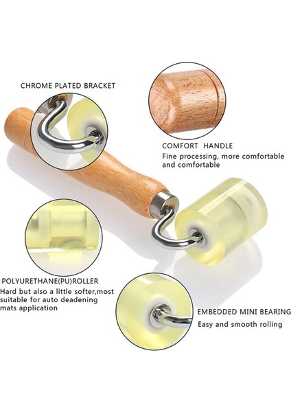 1 Adet Kauçuk Dikiş Rulo Kenarları Işleme ve 1 Adet Dıy Plastik Sap Duvar Kağıdı Kazıyıcı (Yurt Dışından) modelleri