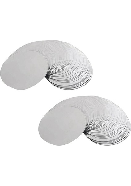 600 Pcs 3 Inç Gümüş Şarap Diskler Damgalı Damla Damlama Dökme Dökme Dökme Şarap Ince Dilim (Yurt Dışından) fiyatları