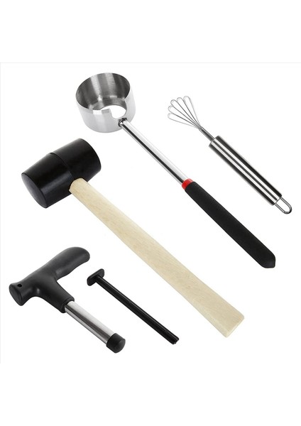 10 Paket Hindistancevizi Açıcı Alet Seti Genç Hindistancevizi Paslanmaz Çelik Hindistan Cevizi Açıcı Kiti Coco Jack Opener Kit (Yurt Dışından) fiyatları