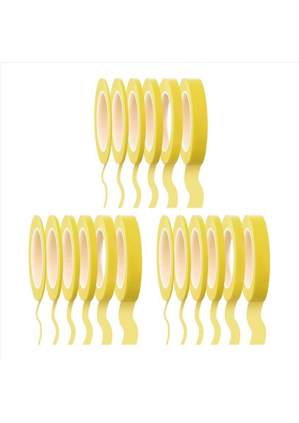 18 Rulo Ince Hat Bant 1/16 7/10 1/8 1/4 1/2 3/4 Inç x 55YARD Fineline Maskeleme Bandı Ressamlar Otomotiv Maskeleme Bandı (Yurt Dışından)