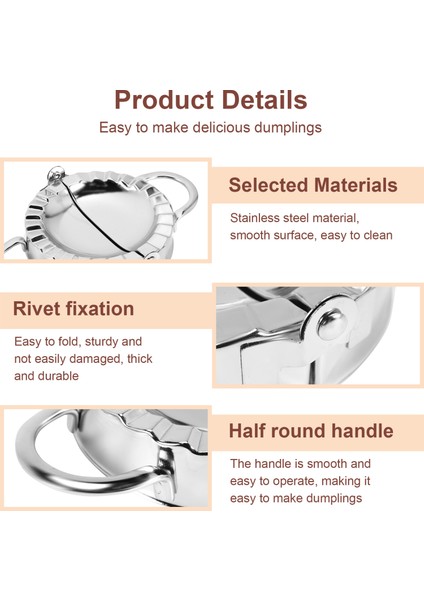 Köfte Üreticisi 8 Adet Empanada Pres Kalıbı ve Kesici Pasta Ravioli Hamur Borusu Sargıları Cilt Manuel Doldurma Kaşık (Yurt Dışından) indirimleri