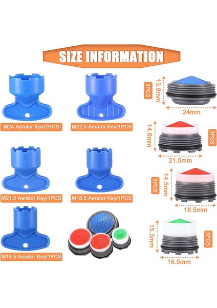 Önbellek Havalandırıcıları ve 15 Adet Önbellek Musluk Havalandırıcısı Için 36 Adet Musluk Havalandırıcısı Önbellek Havalandırıcıları (Yurt Dışından) indirimleri