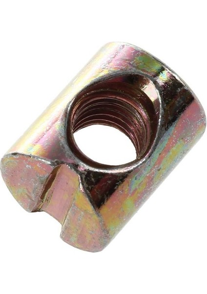 100PCS M6 Namlu Cıvatalar Çapraz Dübel Yuvalı Mobilya Somun Yataklar Için Beşik Sandalyeler (Yurt Dışından) fırsatları