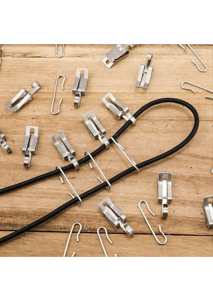 50PCS Isı Kablosu Çatı Klipsleri ve Aralayıcılar Metal Deneme Kablosu Kancaları ve Aralayıcılar Açık Açık Oluk Isı Bandı Klipsleri (Yurt Dışından) fiyatları