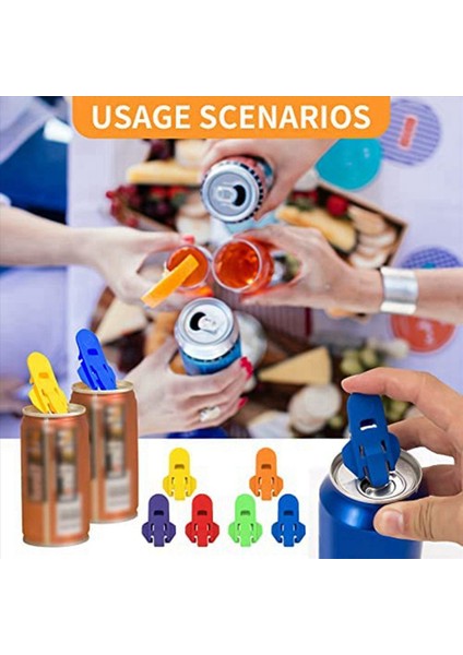 Manuel Kolay Teneke Kutu Açıcı 12PCS Renkli Soda Bira Kutu Açıcı Içecek Olabilir Koruyucusu Premium Plastik Kalkanlar Sekmesi Açıcılar (Yurt Dışından) fiyatları