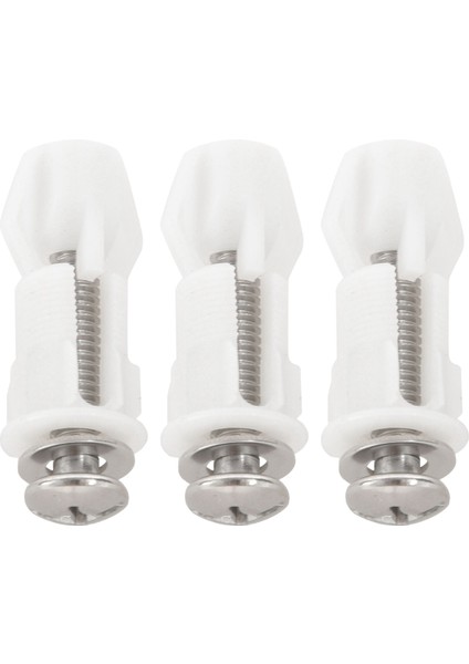 Tuvalet Koltuğu Menteşeler Vidaları Wc Delik Sabitleme Kolay Kurulum 6 Paket (Yurt Dışından)