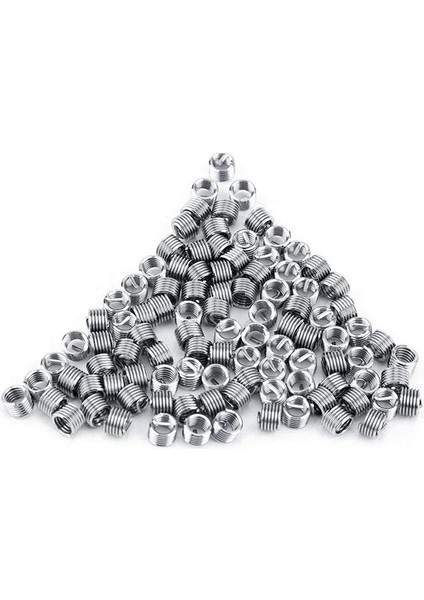 200PCS Tel Ekleme Ipliği M4 Helikopter Ipliği Onarım Paslanmaz Çelik SS304 Iplik Ekleme Sarmal Tel Eki (M40 71 5d) (Yurt Dışından) fiyatları