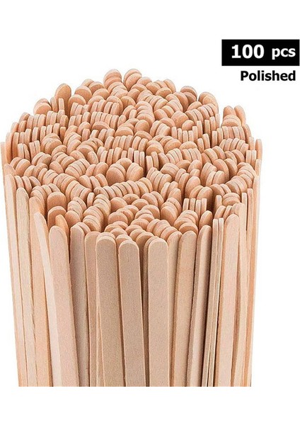 300PCS 5 5 Inç Kahve Karıştırıcılar Çubuklar -Natural Ahşap Çevre Dostu Kahve Içecek Milktea Tek Kullanımlık Karıştırıcı Sopa (Yurt Dışından)