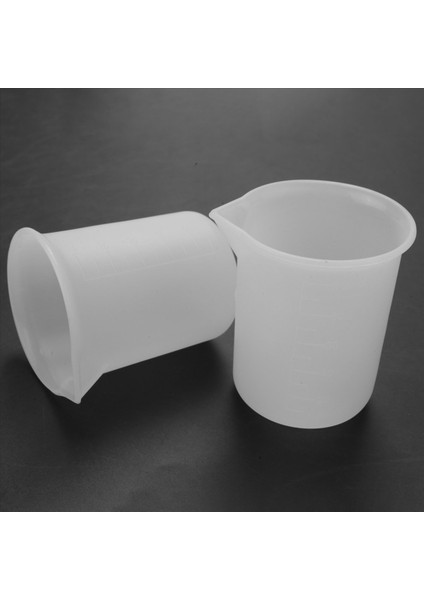 10PCS Silikon Ölçüm Kupaları 100 ml Silikon Kupalar Çubuk Olmayan Karıştırma Bardakları Dıy Tutkal Araçlar El Yapımı Zanaat Için (Yurt Dışından)