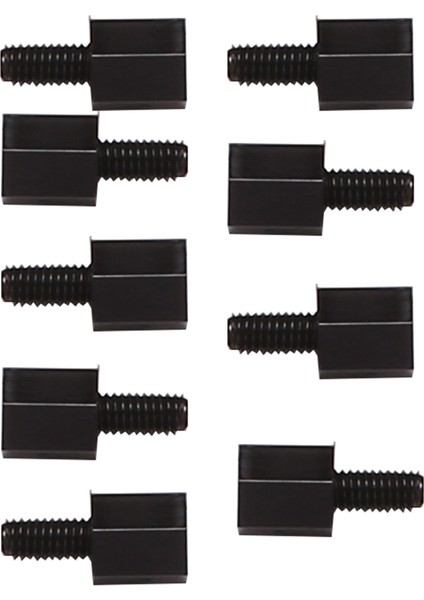 200X Anakart Naylon Hex Standoff Dişli Ara M3 Iplik 6+6mm Siyah (Yurt Dışından) fiyatları