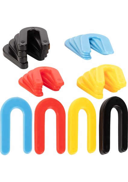 240 Paket Plastik Şimler At Nalı U Şekilli Karo Aralayıcı Şimler Küçük Yapısal Plastik Şimler (Yurt Dışından)