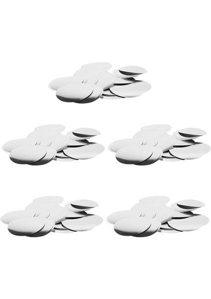 250PCS 3 Inç Gümüş Şarap Dökücü Disk Damla Geçirmez Damla Dökme Dökme Spout (Yurt Dışından)