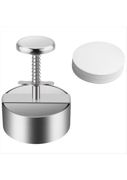 Ayarlanabilir Burger Press Patty Make Hamburger Press Ayarlanabilir Paslanmaz Çelik Burger Pattie Press Burger Press Yapışmaz (Yurt Dışından)
