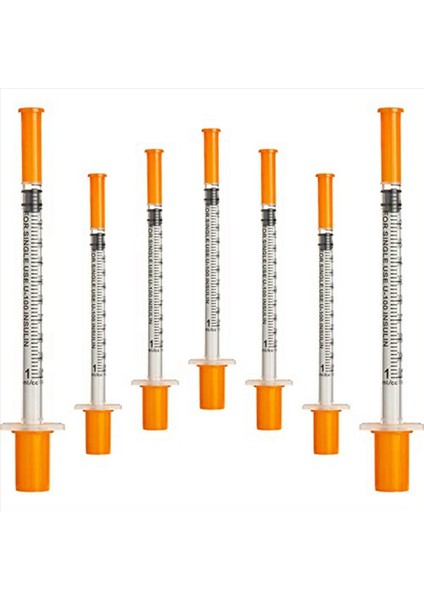 30G (8mm Uzunluğunda) Laboratuvar Malzemeleri ile 150PCS 1ml Şırınga Ayrı Ayrı Mühürlü Paket (Yurt Dışından) fiyatları